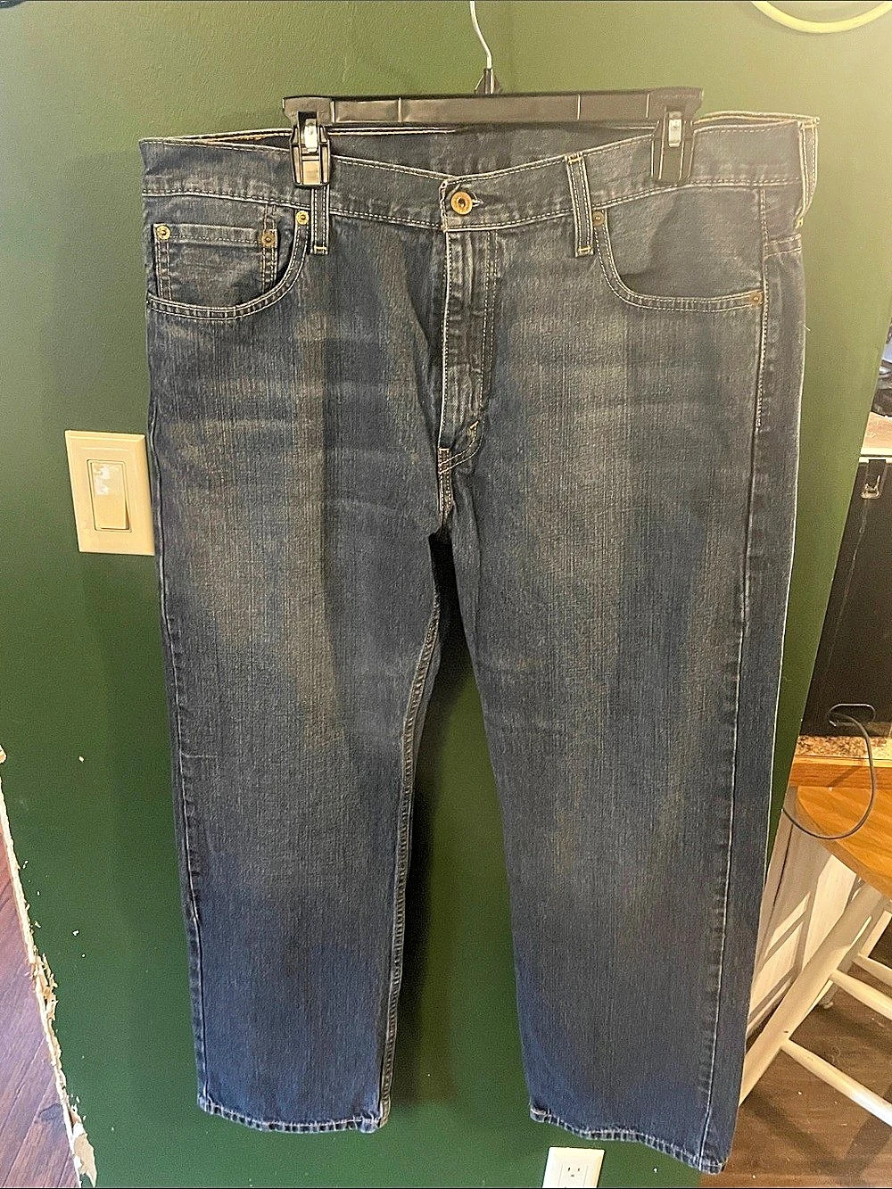 Levi's 569 Loose Baggy Straight Leg Jeans Men’s 36x30 Medium Wash Denim